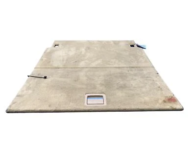 Cubierta de carga de neumático de repuesto maletero trasero Porsche Panamera 2010-2016 alfombra beige de lujo Foto 1 de 4