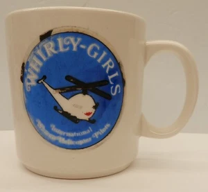 RAR Whirly Girls Helicopter Pilot Kaffeebecher weiß (beschädigt) - Bild 1 von 4