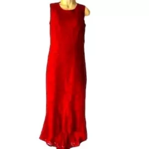 Alexa B Nites rot formell Abend Urlaub Party Abschlussball Kleid Spitze Glitzer Meerjungfrau 6 - Bild 1 von 9