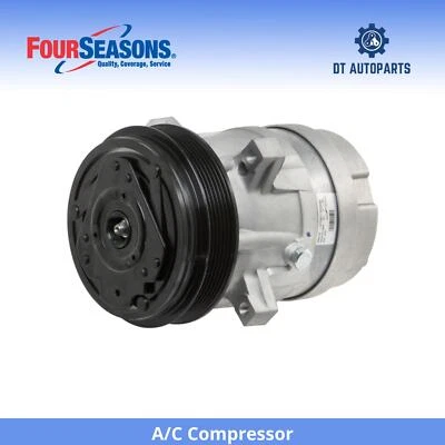 Компрессор кондиционера Oldsmobile Calais 1987 3,0 л V6 4 сезона - Изображение 1 из 4