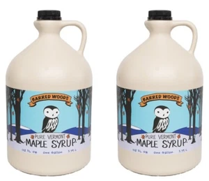 Wholesale Maple Syrup - Two 1 Gallon Jugs of Vermont Maple Syrup - Grade A Amber - Picture 1 of 3
