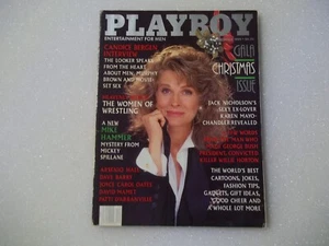 PLAYBOY.DEC 1989 Vol.36 #12,JAZZ & ROCK POLL-CANDICE BERGEN-KAREN MAYO-CHANDLER - Picture 1 of 12