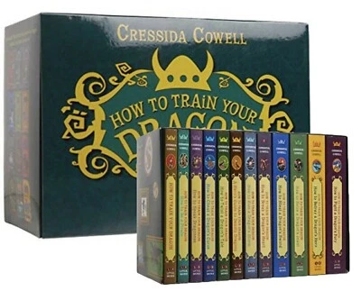 How to Train Your Dragon 12 Books Collection Set By Cressida Cowell - image 1 of 4