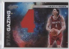 2010-11 Absolute Memorabilia Jersey Number Jumbo Materials /25 Luis Scola #16