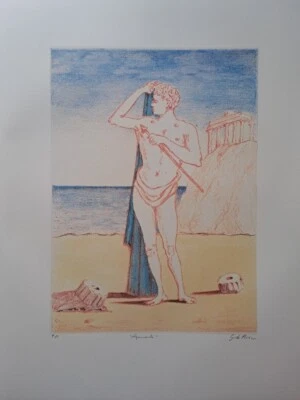 Certificado firmado por Giorgio De Chirico - Agamonte Foto 1 de 4