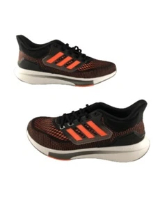 Adidas EQ21 Run Para Hombre Talla 8 Rebote Correr Gimnasio Zapatos de Entrenamiento Negro Org GY2193 - Imagen 1 de 12
