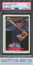1991 Classic Best #195 Jim Thome PSA 7 NM