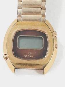 Speidel Digital Watch 1/50 10k GF Band 605221 - Picture 1 of 15