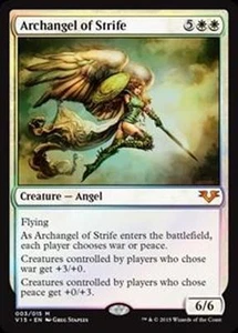 MTG - ARCHANGEL OF STRIFE - From the Vault: Angels (M) - Picture 1 of 1