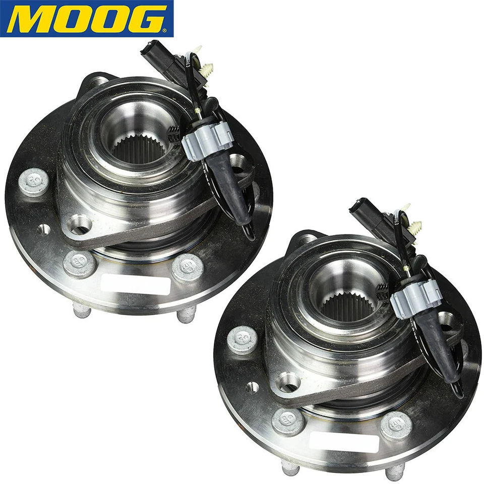 Conjunto de buje de rueda delantero MOOG para Cadillac Xts Escalade Silverado 1500 Tahoe Foto 1 de 4