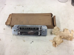 NOS NEW 1954 54 Ford Cartroll Radio Face Plate Motorola 397 - Picture 1 of 6