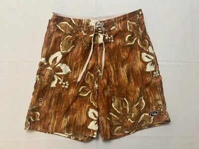 Pantalones cortos de tabla florales QuikSilver Edition para hombre playa surf paseo marítimo talla 33 Foto 1 de 4