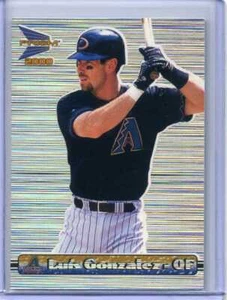 Luis Gonzalez 2000 Pacific Prism Oropel Plata - 1 de 331 - Diamondbacks - Imagen 1 de 2