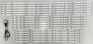 Samsung UN85CU7000BXZA LED Backlight Strips (18PCS) BN96-51025A /51026A /51027A - Picture 1 of 14