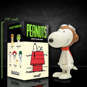 Flying Ace Snoopy Super7 Wave 2 Snoopy Action Figure 3.75 LOOSE - Picture 1 of 4