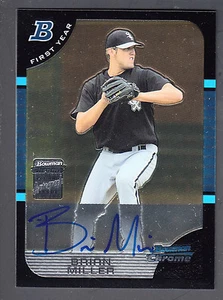 Brian Miller 2005 Bowman Chrome Rookie Autograph On Card Auto #339 - Picture 1 of 1