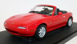 Gate 1/18 Scale Diecast 01012 - Mazda MX5 MK1 RHD - Classic Red - Picture 1 of 5