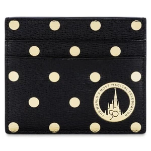 NWT Walt Disney World 50th Anniversary Luxe Card Wallet by kate spade new york - Picture 1 of 2