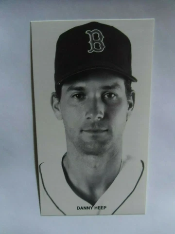 1989-BOSTON RED SOX-Danny Heep POSTCARD Cover