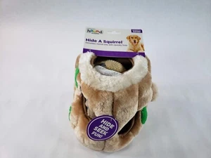 Outward Hound Hide-A-Squirrel Dog Toy Medium Brown 6" x 6" x 7" - Picture 1 of 5