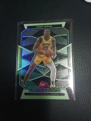 2019-20 PANINI OBSIDIAN DWIGHT HOWARD #85 Green 10/25 Prizm LOS ANGELES LAKERS - Image 1 of 2