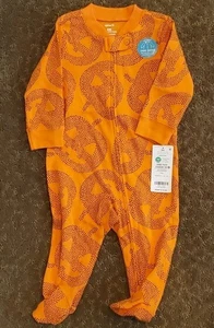 Bebé Niños Niñas Halloween Dormir y Jugar Footie Pijama Talla NB 3 6 12 meses Nuevo con Etiquetas - Imagen 1 de 2