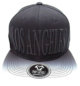 LOS ANGELES City Snapback Cap Hat LA California Adjustable OSFM 100% Cotton NWT - Picture 1 of 7