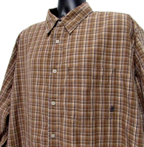 The North Face Hemd Herren XL braun kariert A5 Serie Langarm Outdoor Wandern - Bild 1 von 13