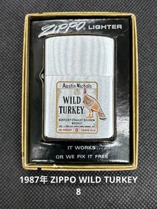 Encendedor Zippo 31 1987’ WILD TURKEY 8 - Imagen 1 de 9