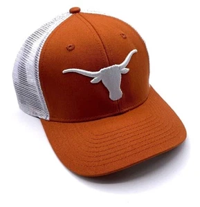 TEXAS LONGHORNS MESH TRUCKER HAT MVP AUTHENTIC ORANGE NCAA FOOTBALL TEAM NEW CAP - Picture 1 of 4