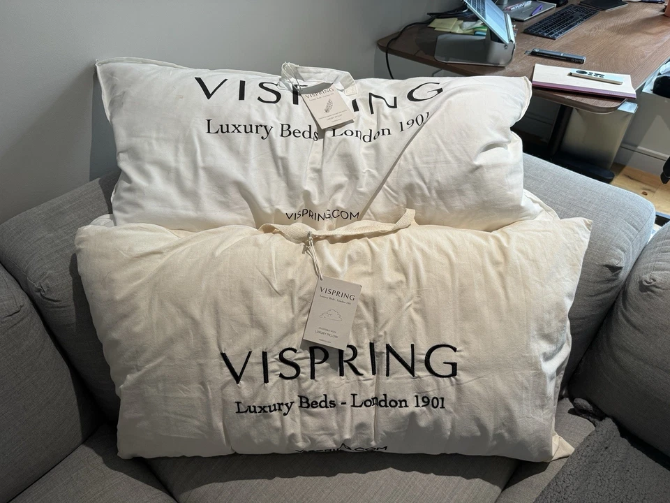 Vispring Adjustable Wool Luxury Pillow King Size - Image 1 of 1