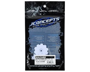 JConcepts Hazard Wheel Dish (White) (4) (TEN-SCTE) JCO3352WD A2 - Bild 1 von 1