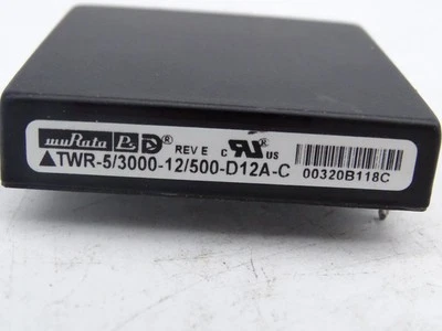 MURATA MANUFACTURING MURATA POWER SOLUTIONS TWR-5/3000-12/500-D12A-C CURRENT - Image 1 of 2