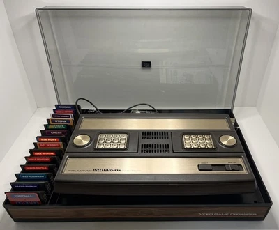 VTG 1979 Mattel Electronics Intellivision w/Case & 14 Games ALL TESTED & WORKING - Image 1 of 4