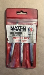 Matco Tools Mirror Hex Key Set, MIRSET3 - Picture 1 of 1