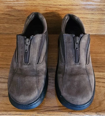 Zapatos Cobbie Cuddler Mujer 6W Ultra Masaje Marrón Gamuza Comodidad de por Vida Cremallera Foto 1 de 4