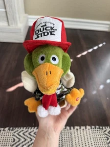 Gemmy singende tanzende Hillbilly Ente singt Jungen Round Here Camo Truckermütze - Bild 1 von 5