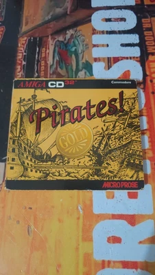 Pirates Gold  Commodore Amiga CD 32 (CD-Rom, Manual, Case) works 32-bit - Bild 1 von 4