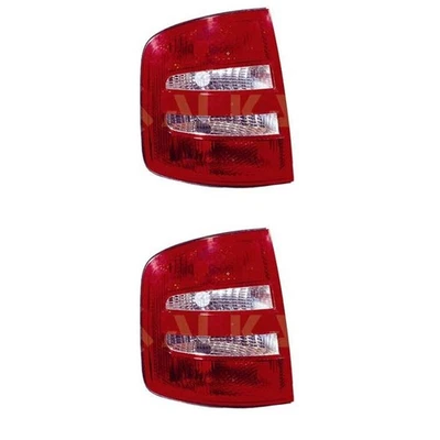 2X ALKAR LUCES Traseras Juego Izquierda+Derecha Compatible Con SKODA FABIA - Imagen 1 de 3