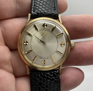 Vintage Longines Automatic Mystery Dial Watch - 10k Gold Filled - Check It Out! - Picture 1 of 8