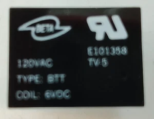 Lote 100 Relés Cubo BETA Sellados Bobina 6VDC 120VAC PCB Montaje Soldadura Nuevo de Lote Antiguo - Imagen 1 de 4