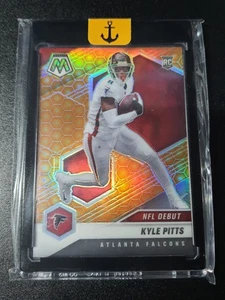 Kyle Pitts - Mosaic Football 2021 - Falcons - NFL Debut - RC - Honeycomb - SSP - Bild 1 von 2