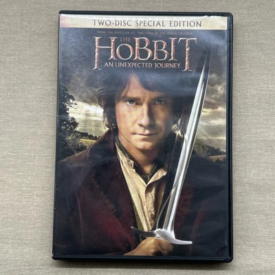The Hobbit (1) An Unexpected Journey (DVD 2012 2-Disc) Fantasy Epic JRR Tolkien - Image 1 of 4
