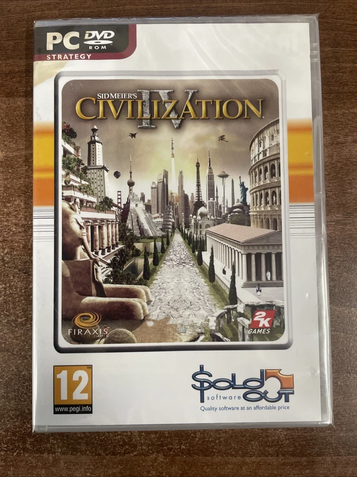 sid meiers civilization iv pc game ; Brand New Sealed - Image 1 of 2
