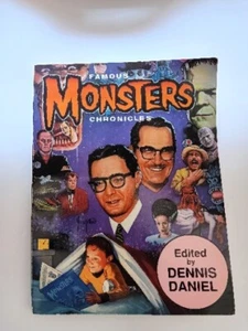 Famous Monsters Chronicles #6  1991 Autograph By Jim Knusch W/ Limited Edition  - Picture 1 of 7