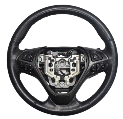 Volante 13-19 LINCOLN MKT COURO PRETO COM CALOR COM CONTROLE DE CRUZEIRO E ÁUDIO - Imagem 1 de 4