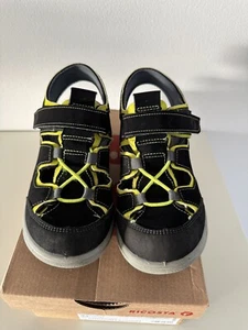 Ricosta Sandalen Klett Gerald schwarz-neongelb Gr. 34 - Bild 1 von 6