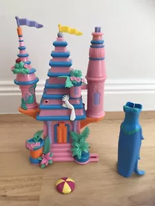 Trendmasters Polly Pocket 2001 brillo castillo castillo estrella tema playa tropical - Imagen 1 de 10