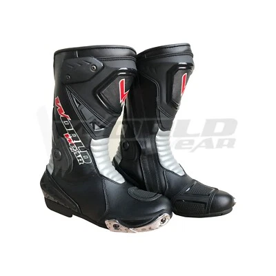 Botas de carreras de cuero para moto | Zapatos Foto 1 de 3