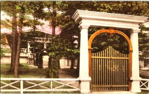 Salón de Filosofía y Puerta Dorada Instituto Chautauqua NY Postal a56 - Imagen 1 de 2